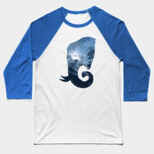 Elephants in the Night Baseball T-Shirt